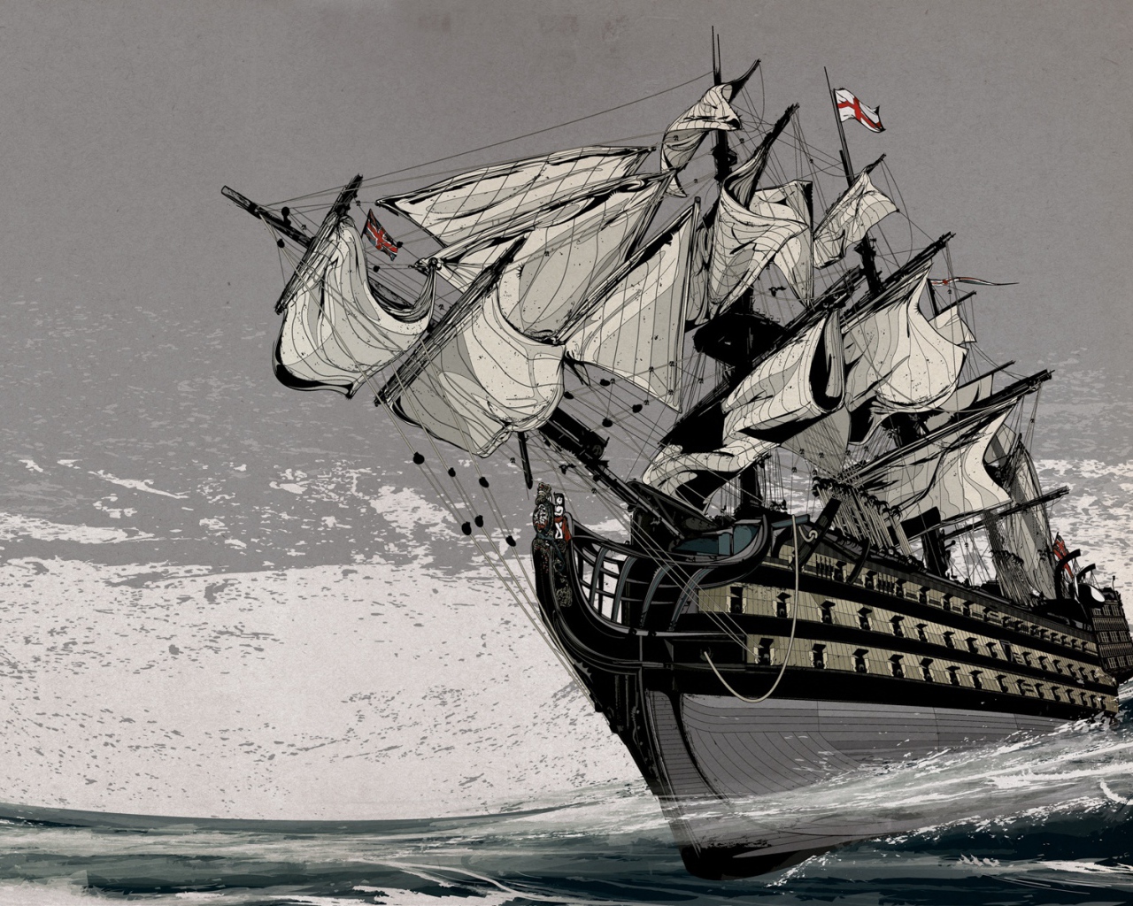 Английский корабль