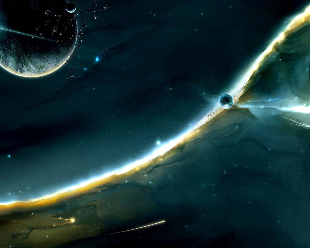 Удаленная галактика