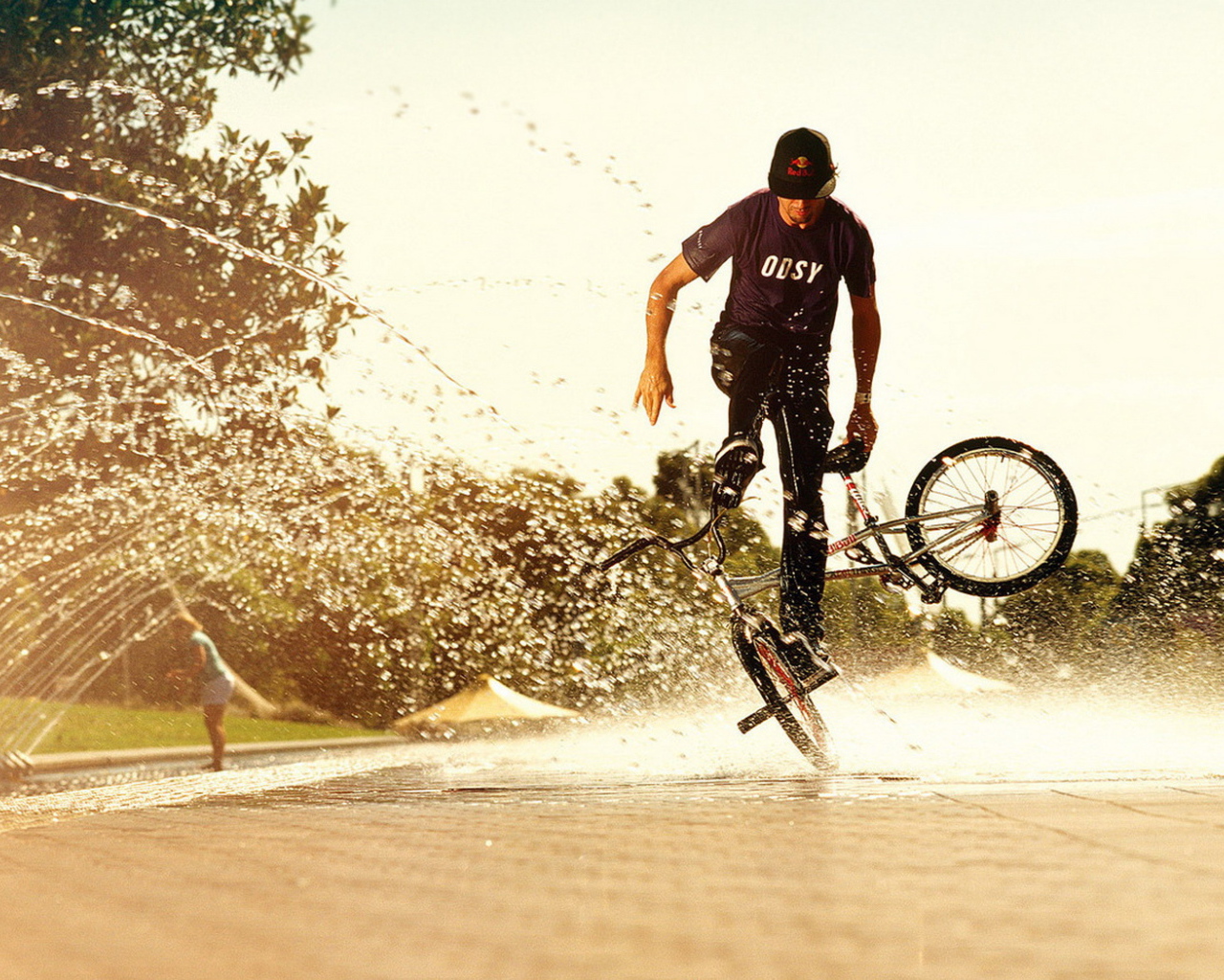 Трюки на велосипеде