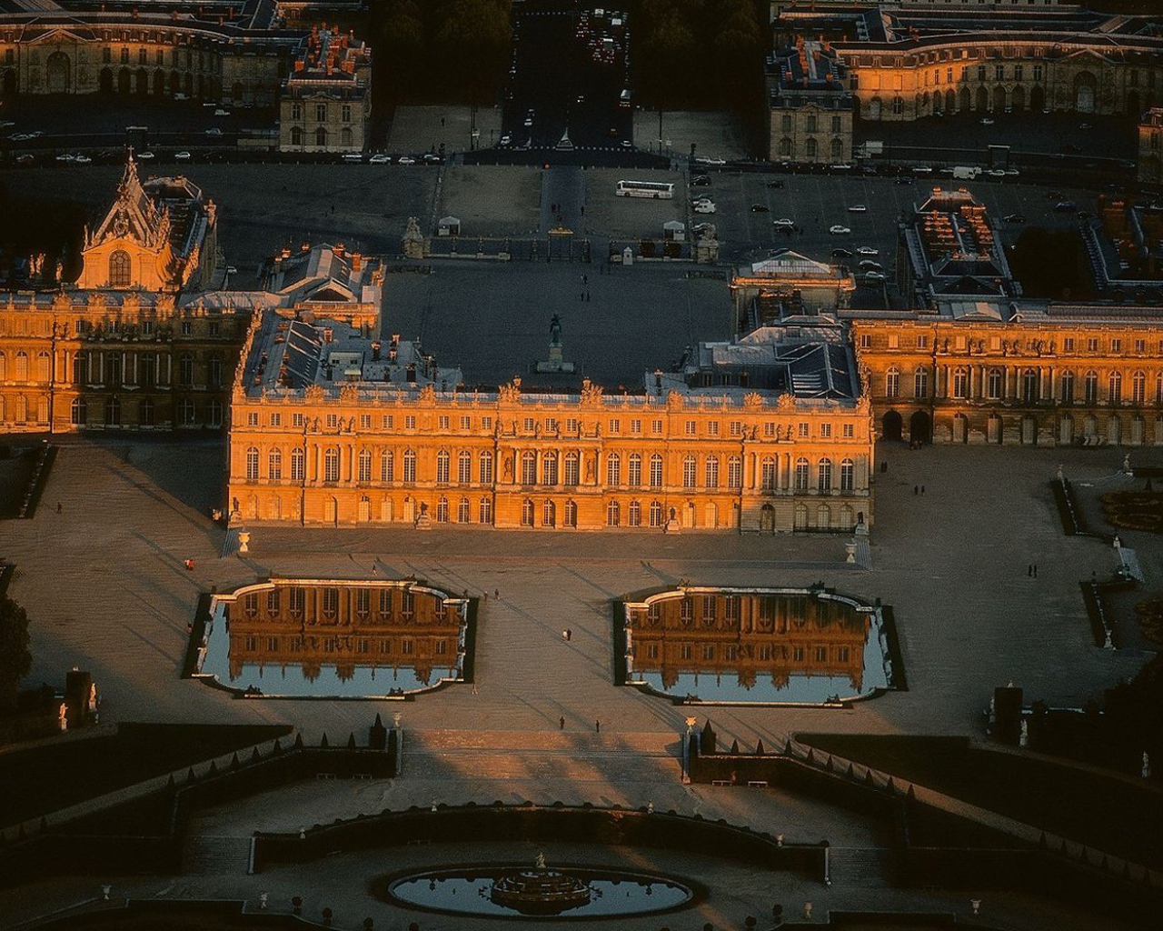 Версальский закат