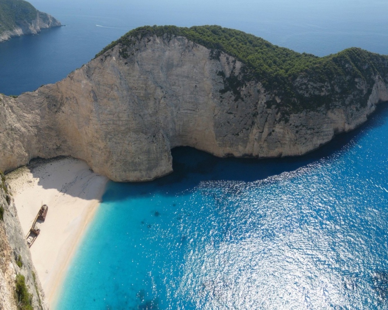 Остров Закинтос, Греция. Бухта Навагио