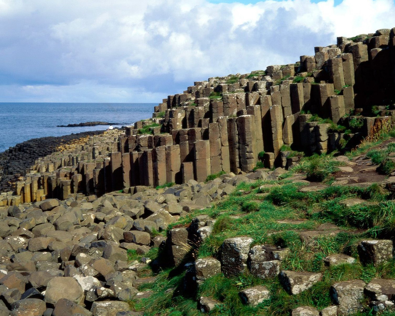 Каменный берег, Северная Ирландия