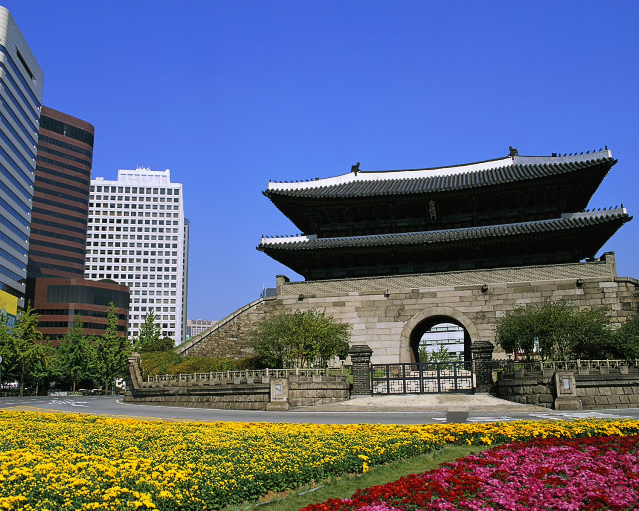 Корейский город