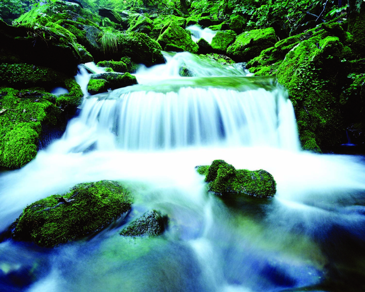 Водопад в Корее