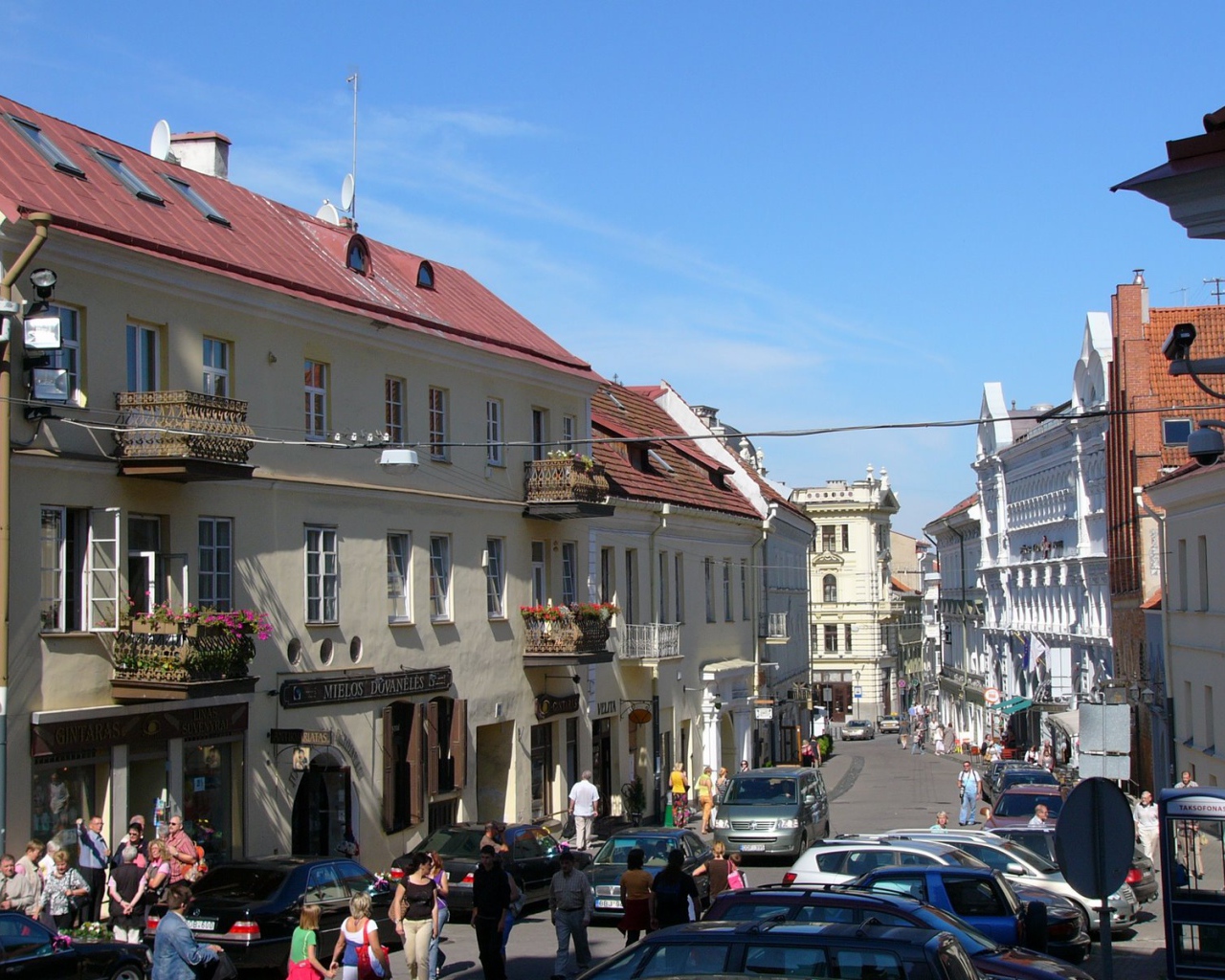 Старые улочки Вильнюса