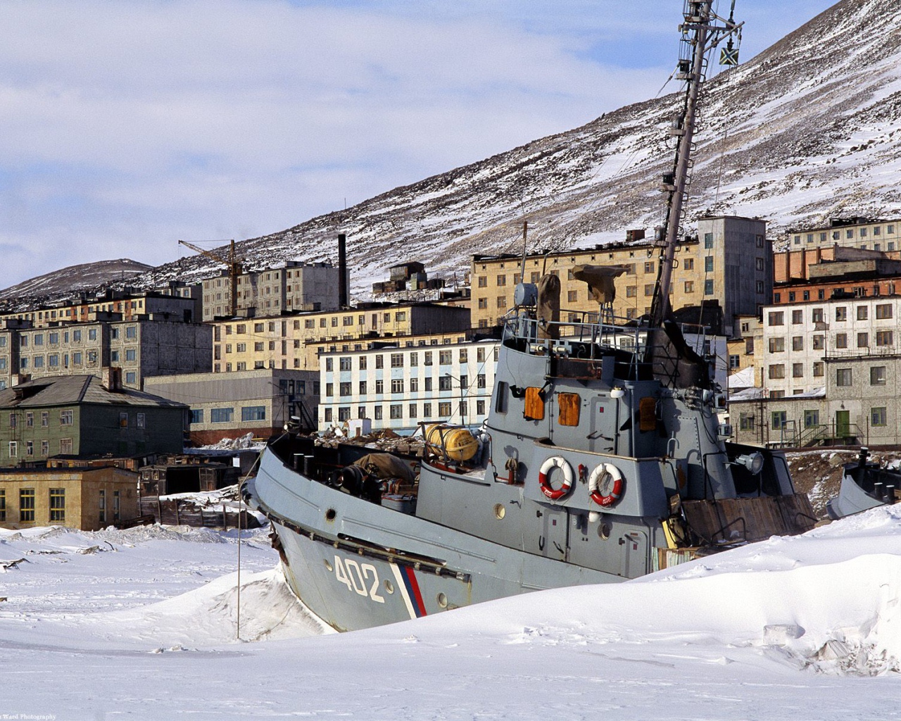 Суровая русская зима