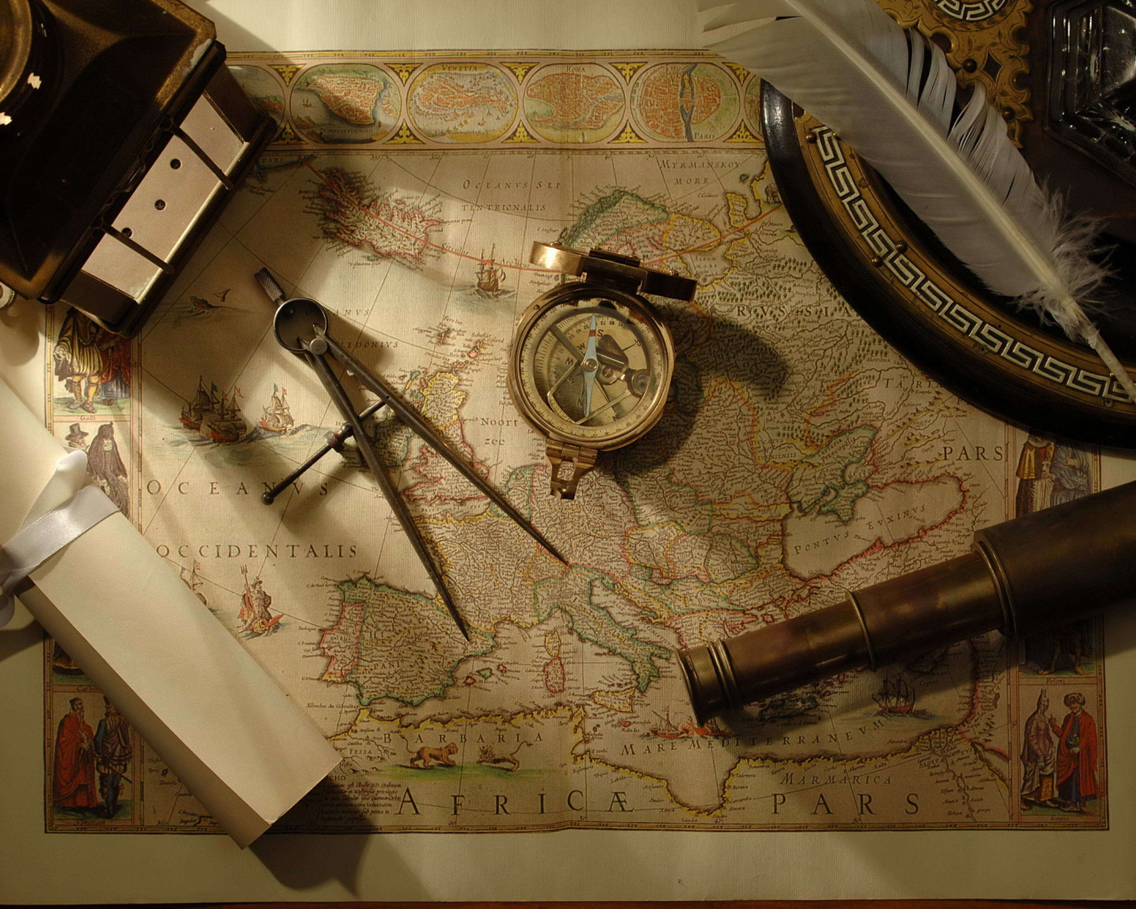 Карта путешественника