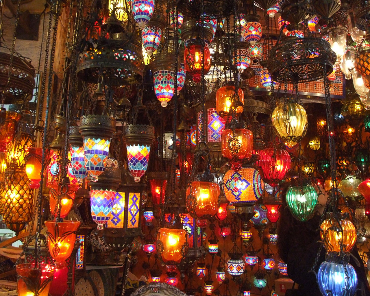 Турецкие светильники