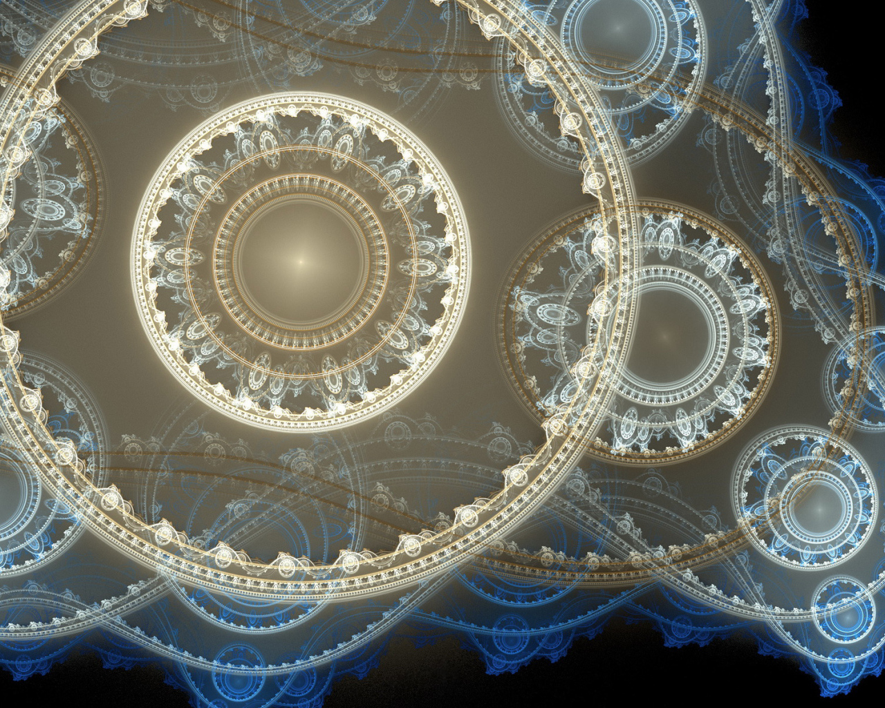 Круговые узоры