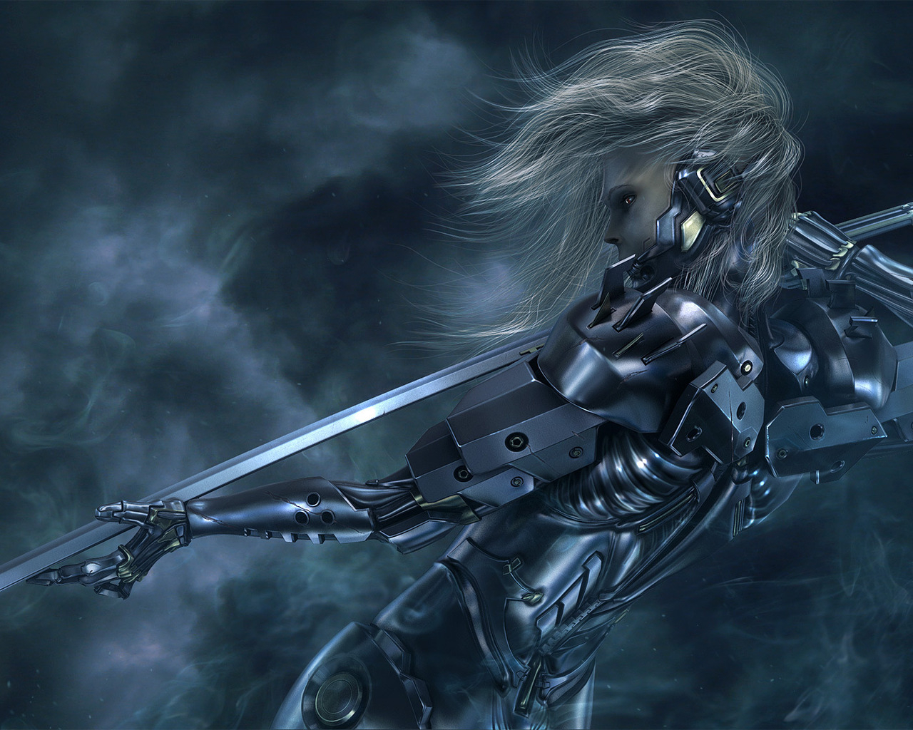 девушка Киборг