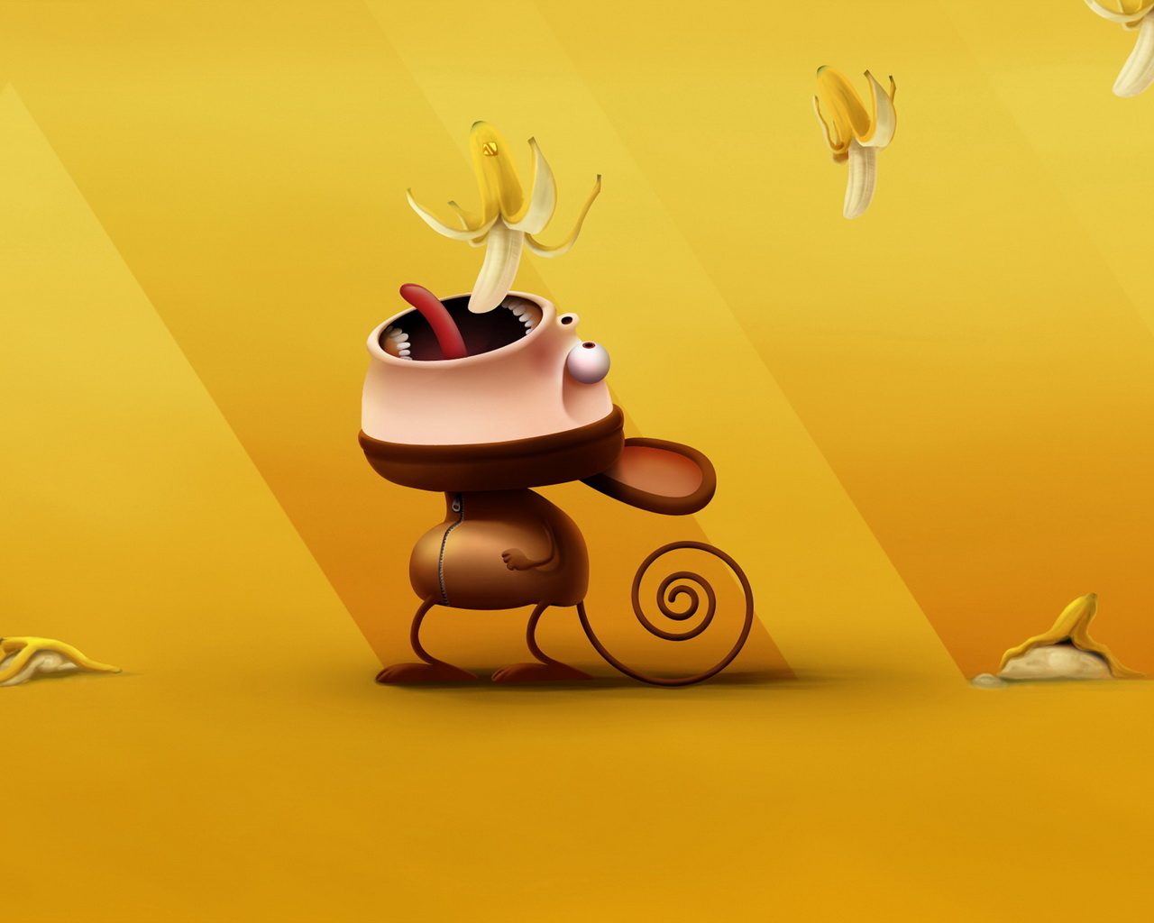 Обезьянка и бананы