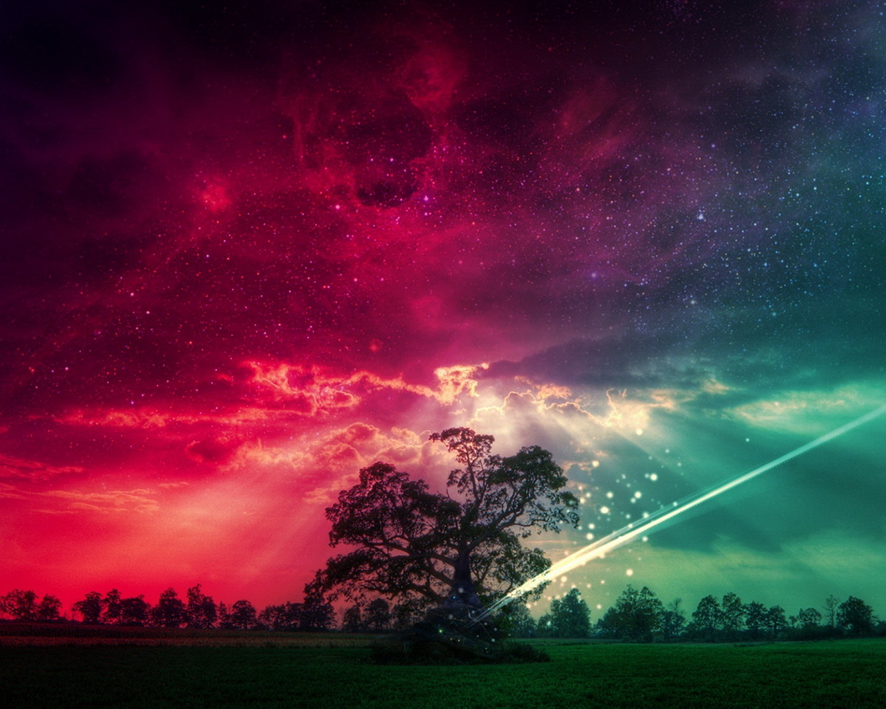 Необычный рассвет