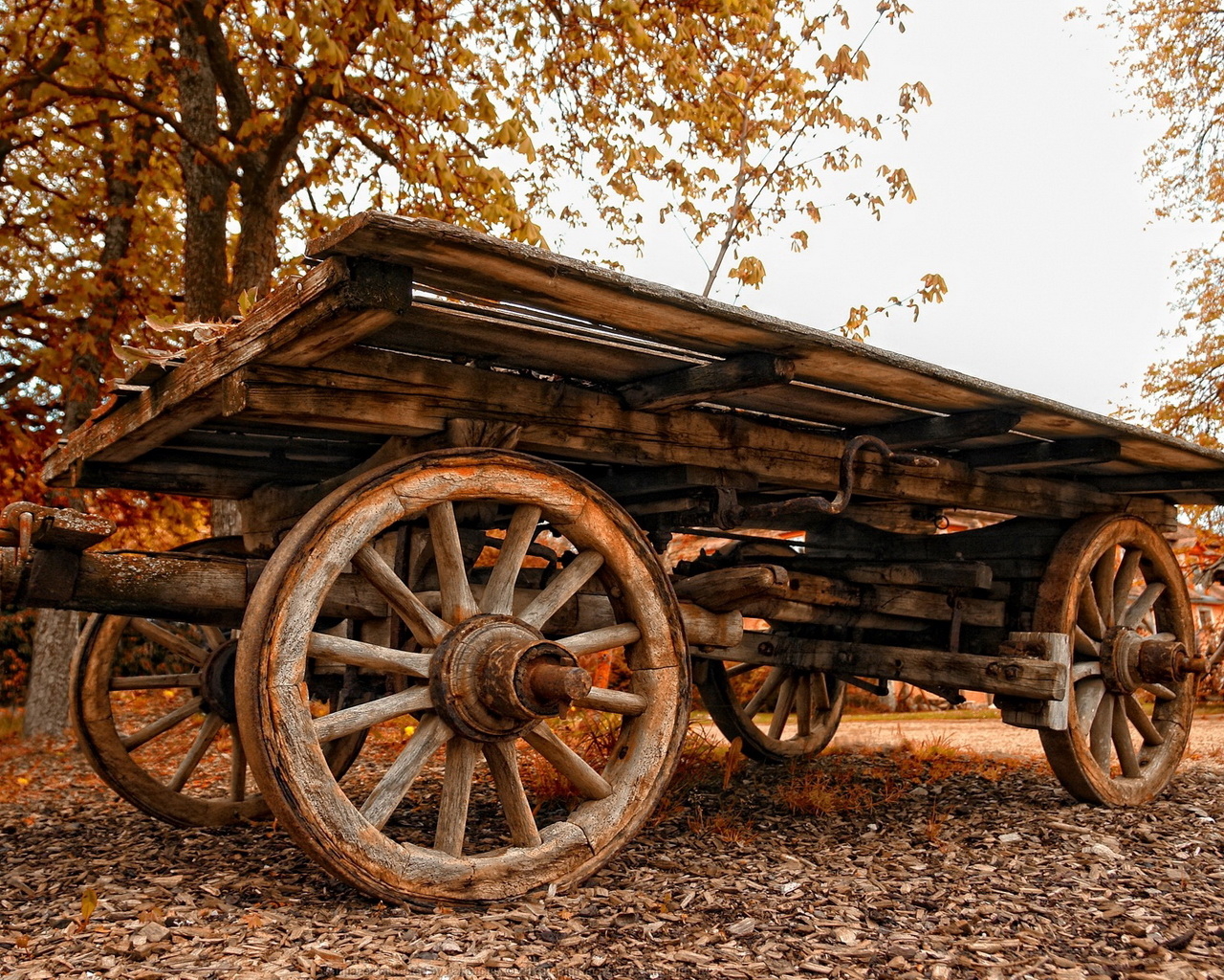 Старая телега