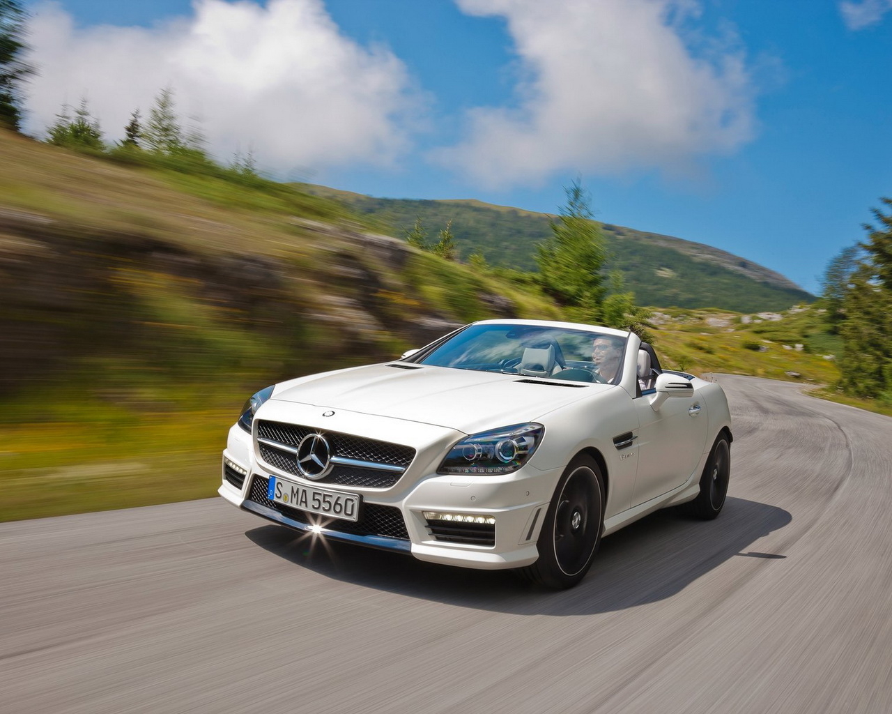 Mercedes-Benz-SLK55 AMG