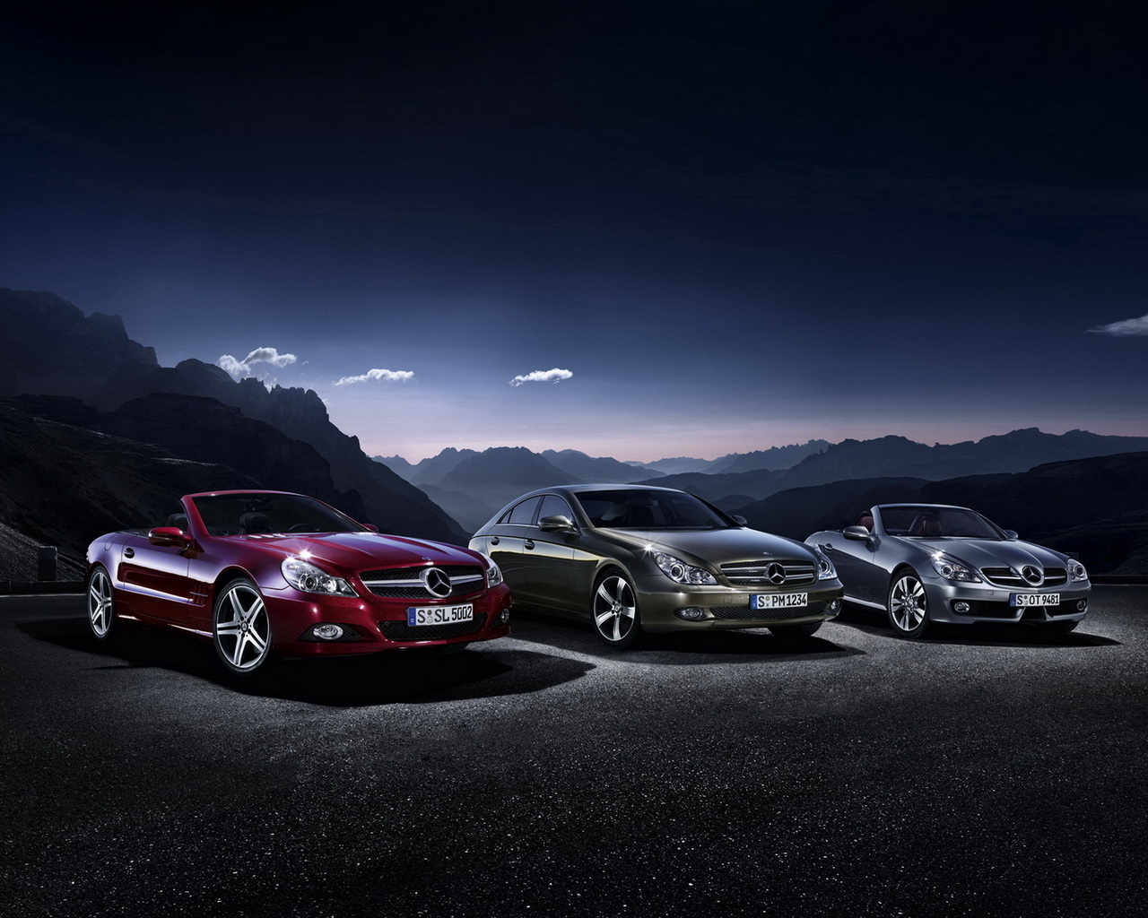 разные Mercedes-Benz