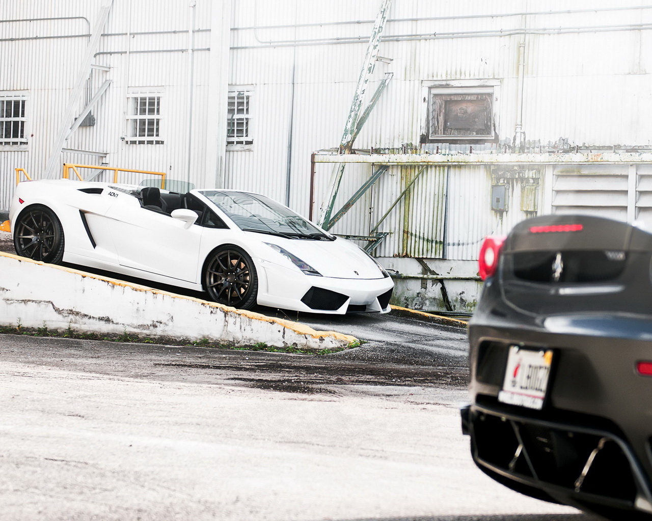 Lamborghini Gallardo and Ferrari