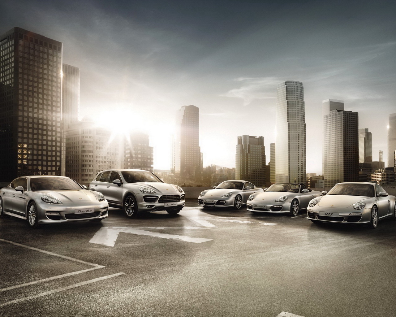 Porsche 911, Boxster S, Cayman S, Cayenne Turbo