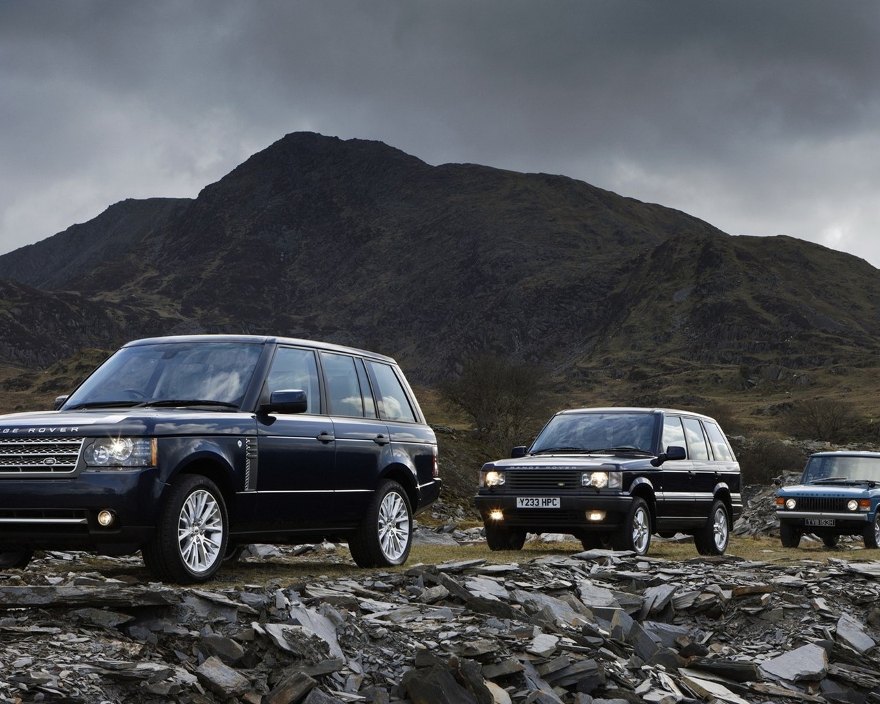 Range Rover три поколения