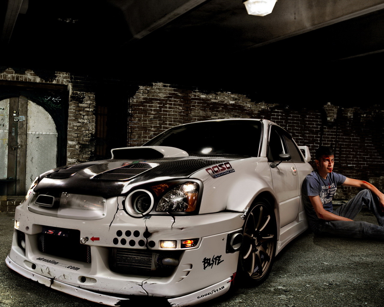 Subaru Impreza Crashed