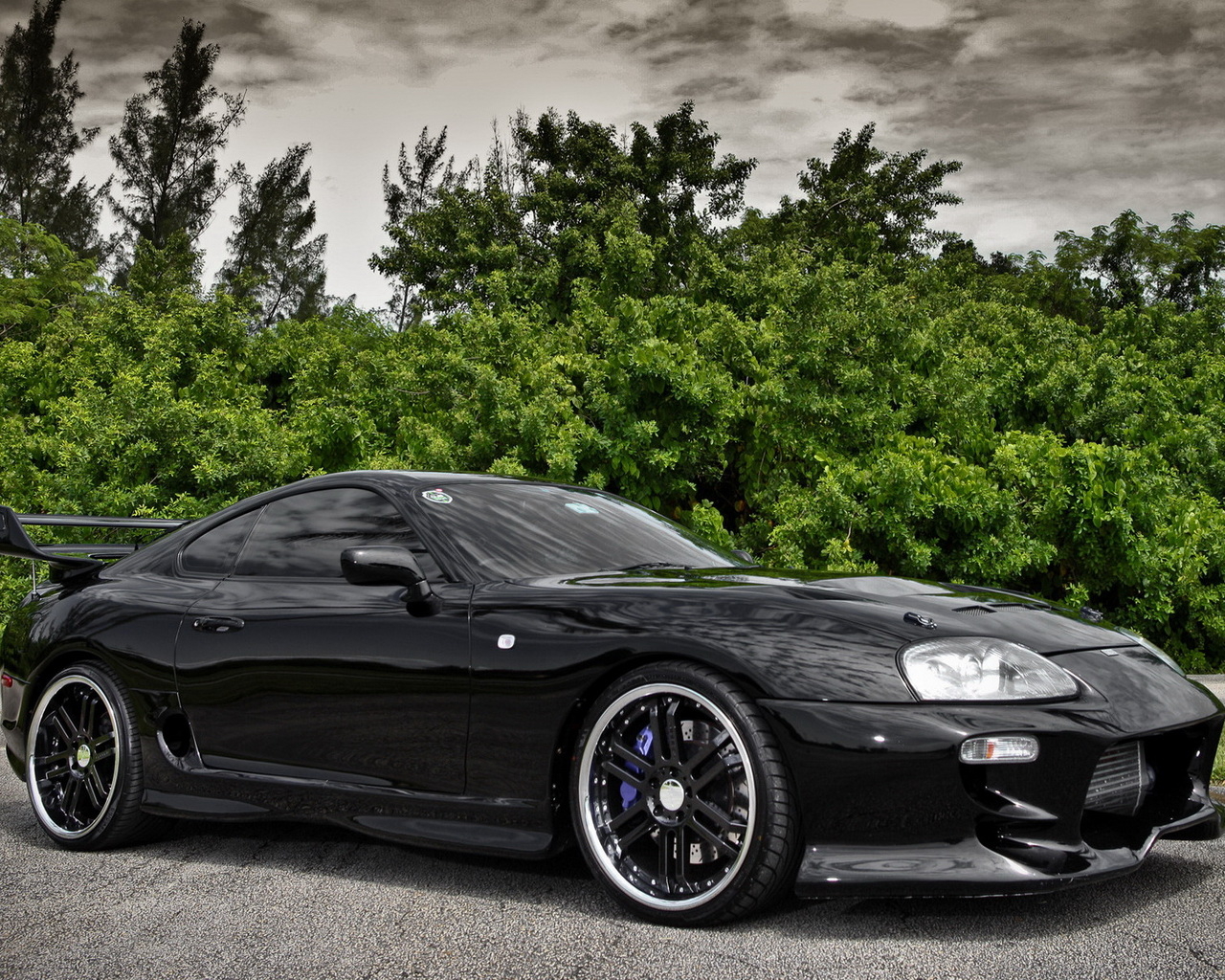 Toyota Supra black