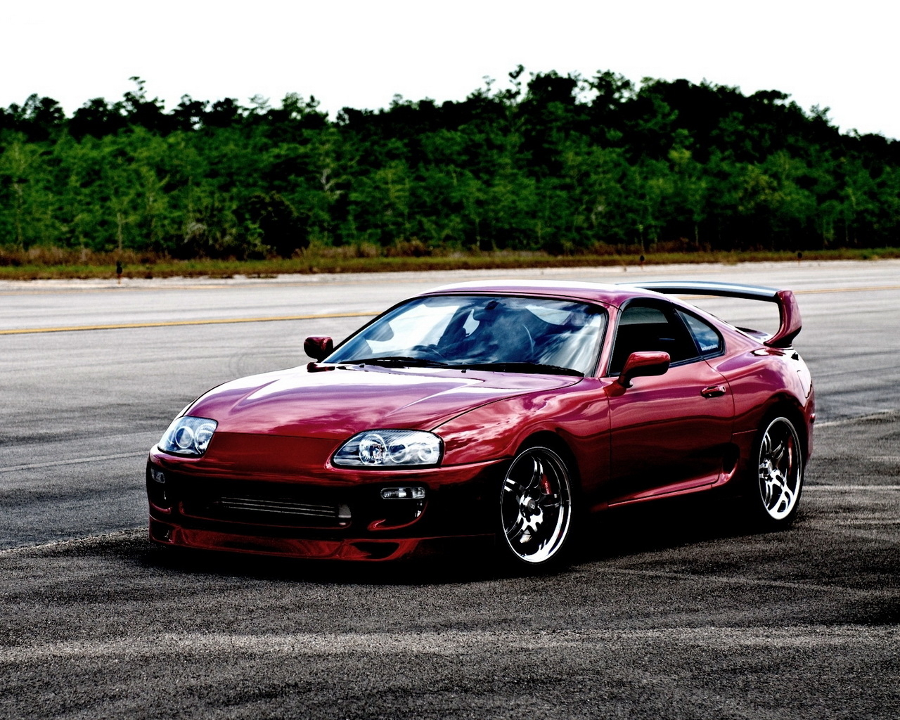 Toyota Supra Red