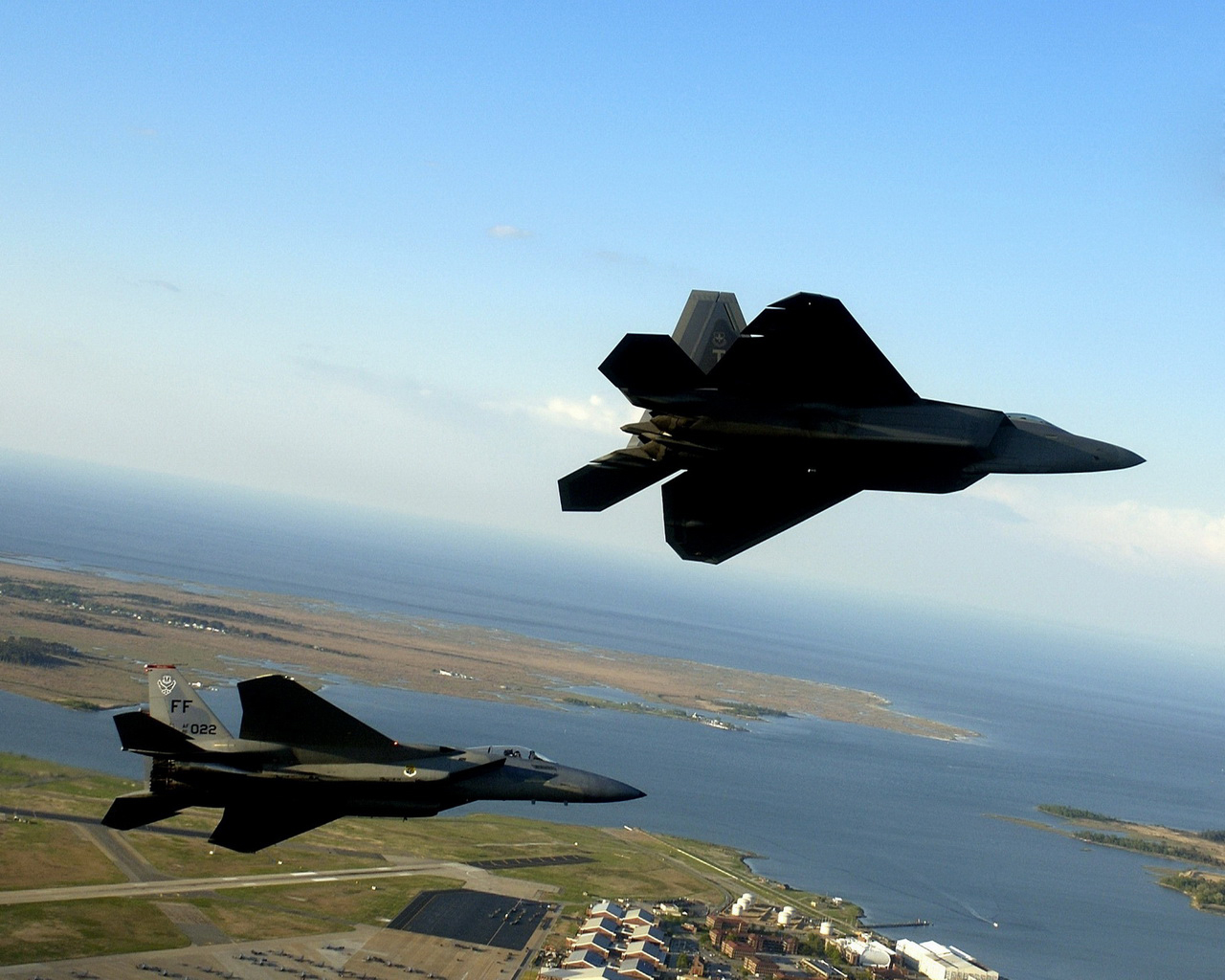 Самолеты в полете