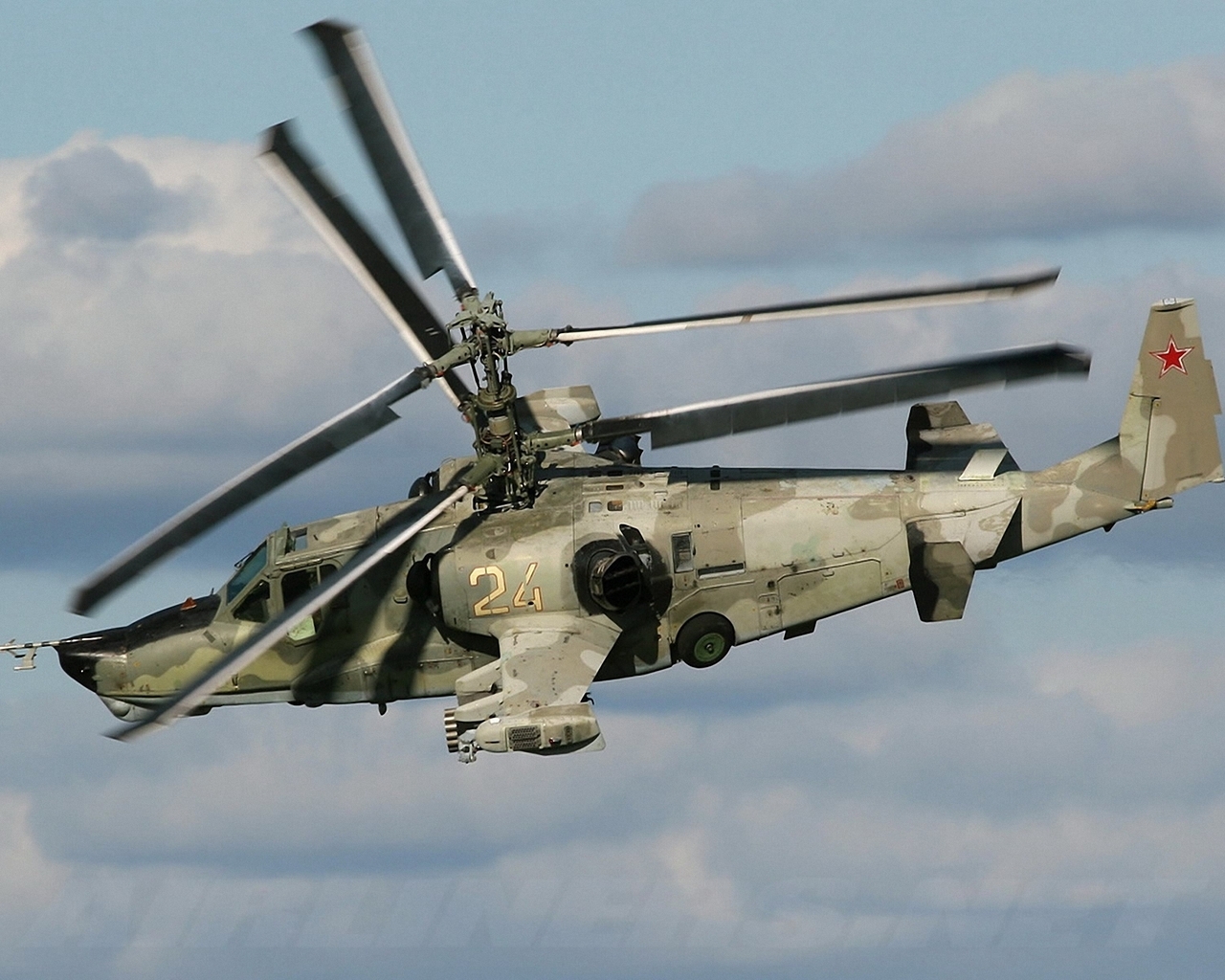 вертолет КА-50, Чёрная Акула