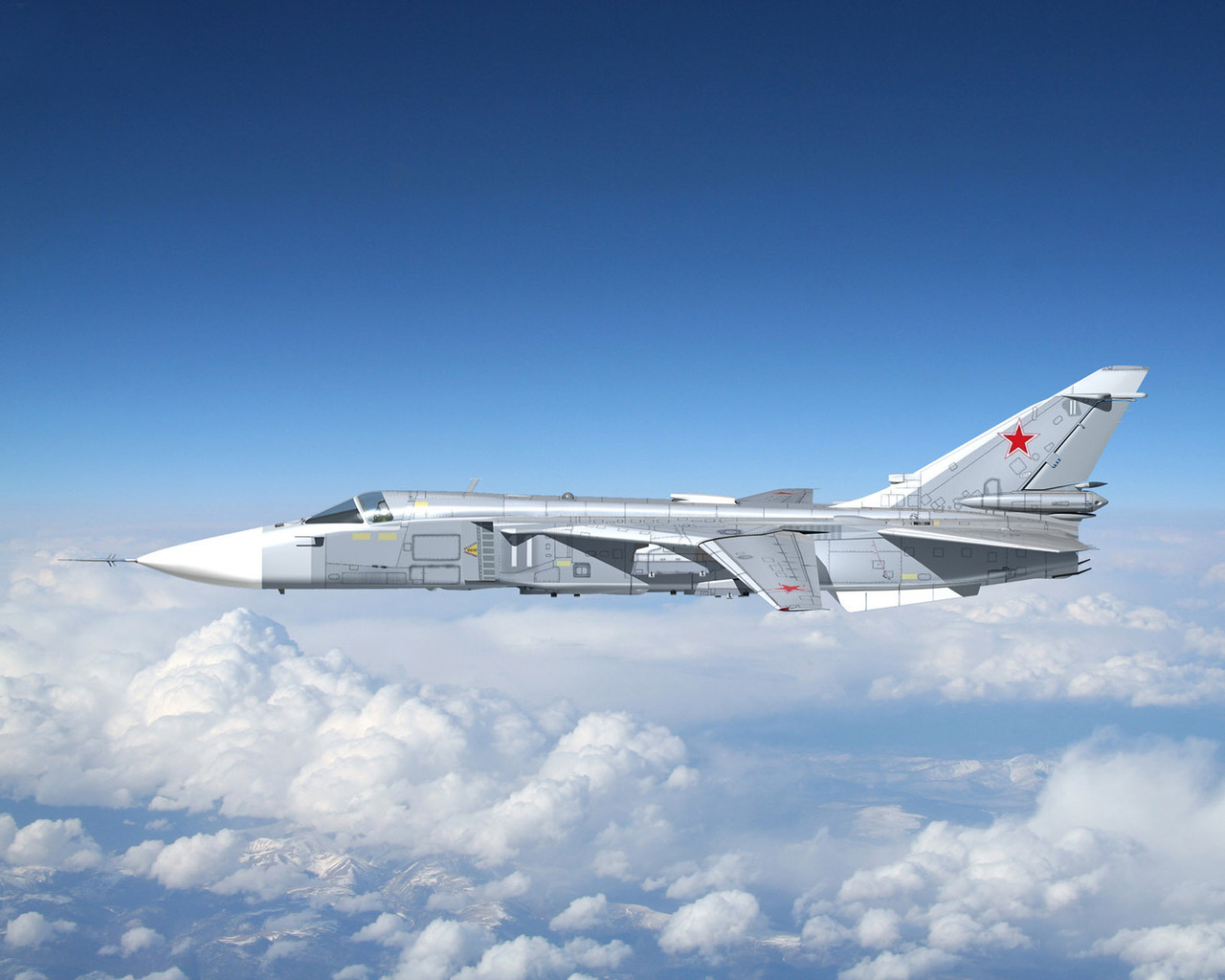 бомбардировщик СУ-24