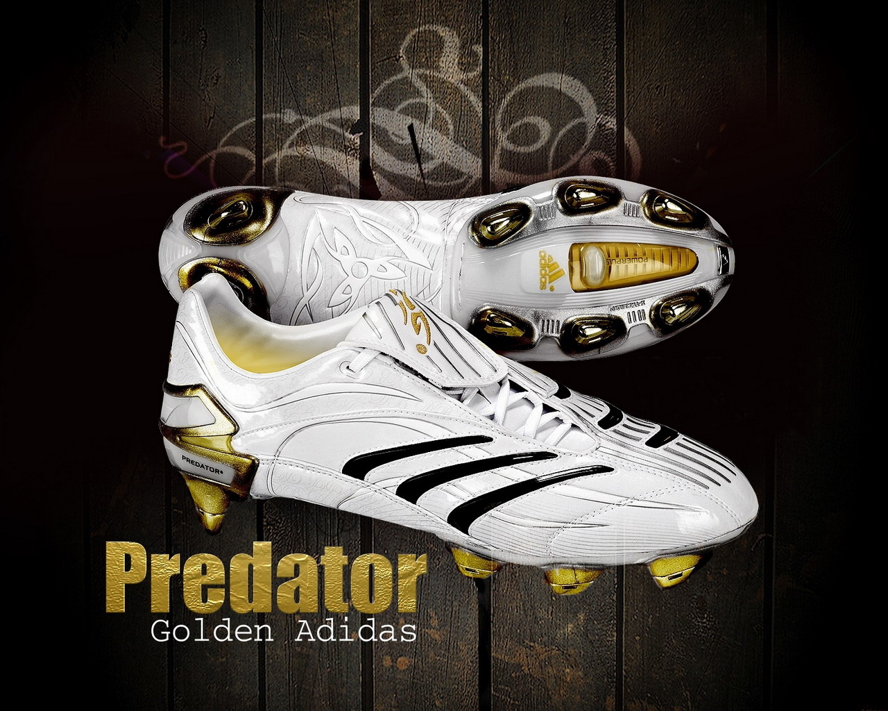 Predator. Golden adidas