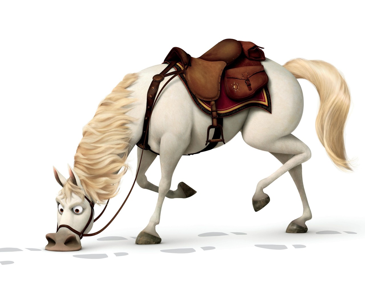 Рапунцель: запутанная история, лошадь