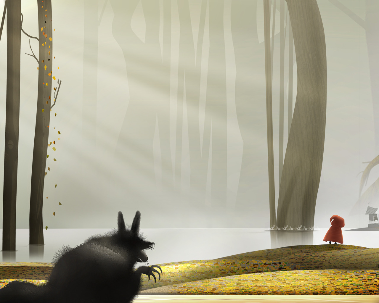 Волк и красная шапочка