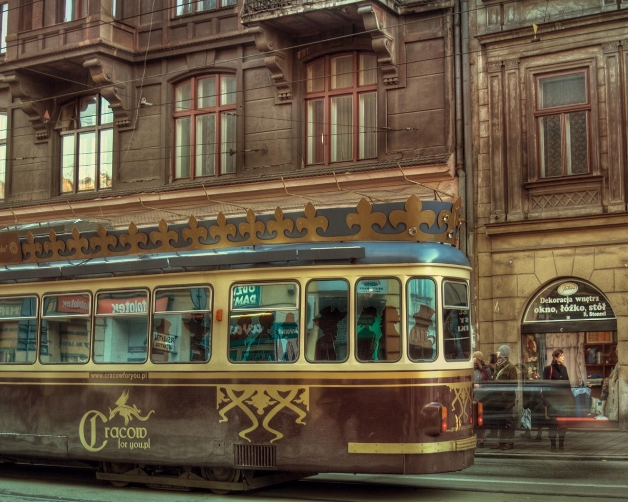 Старый трамвай