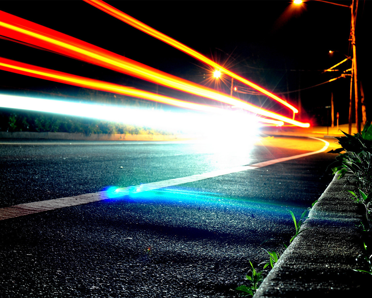 Следы от фар