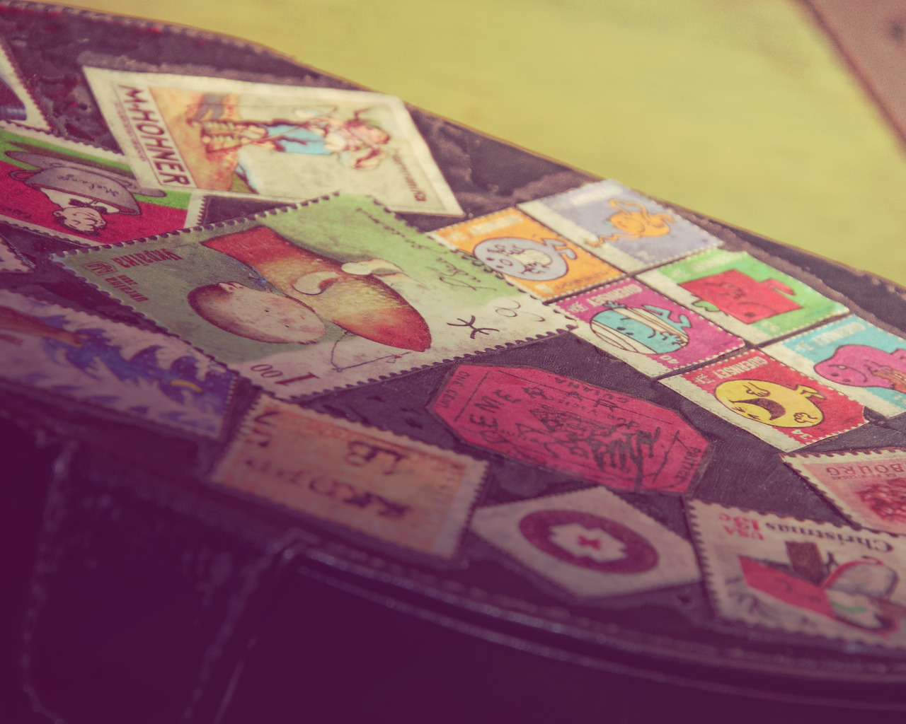 Сумка с марками