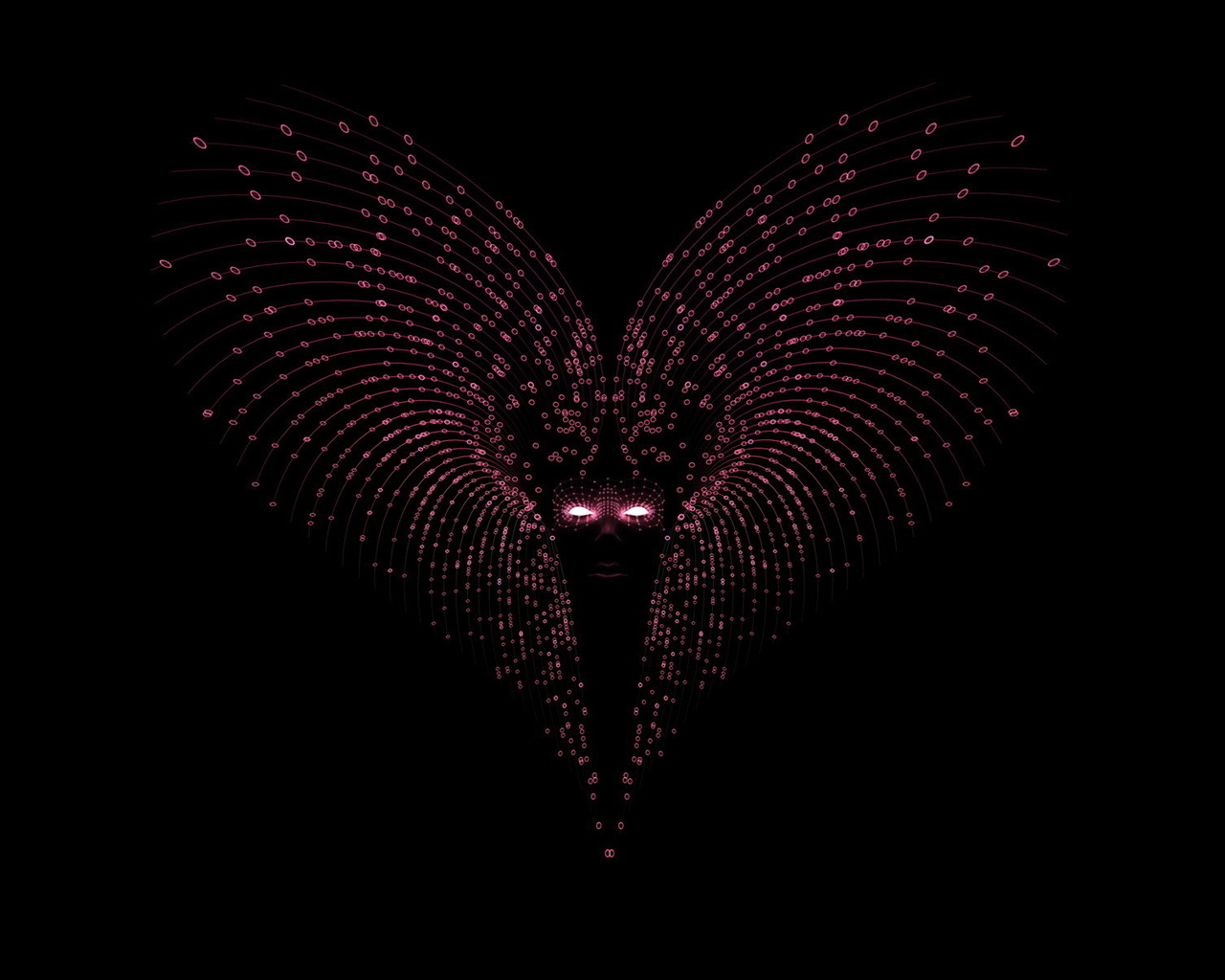 Маска в темноте