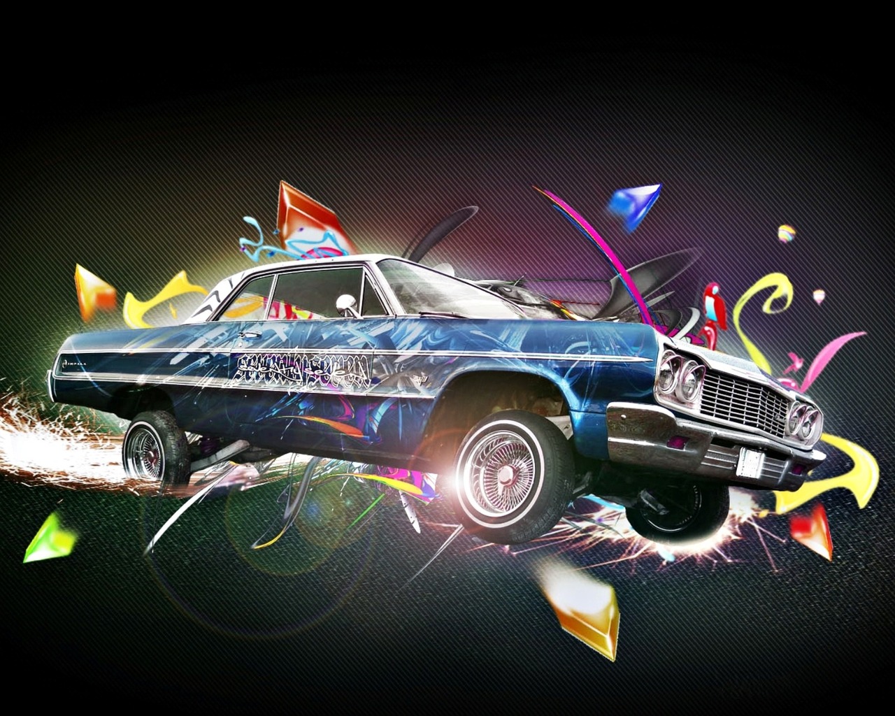 Старое авто, тюнинг