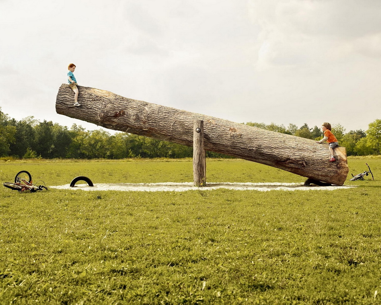 Детские качели