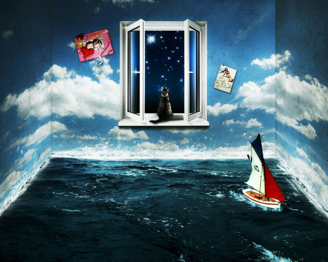 Море в комнате