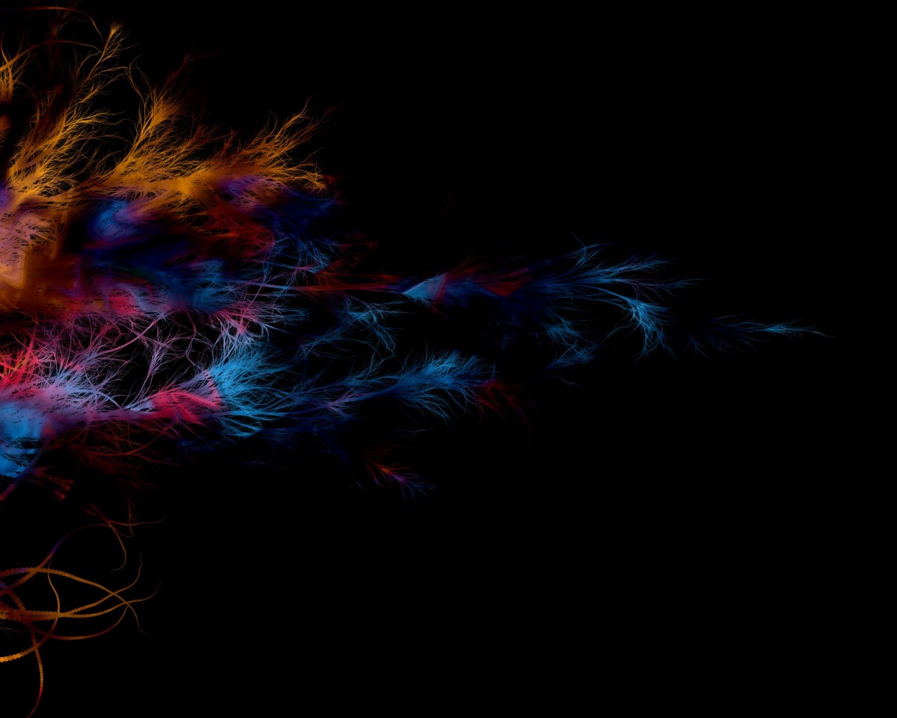 Цветные перья