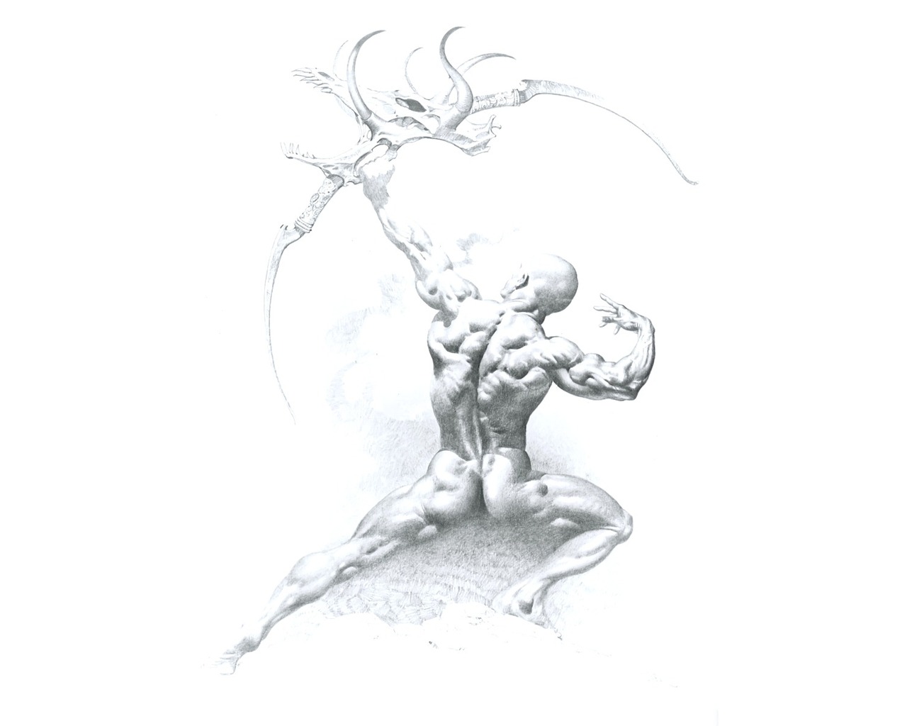 Мускулистый мужчина