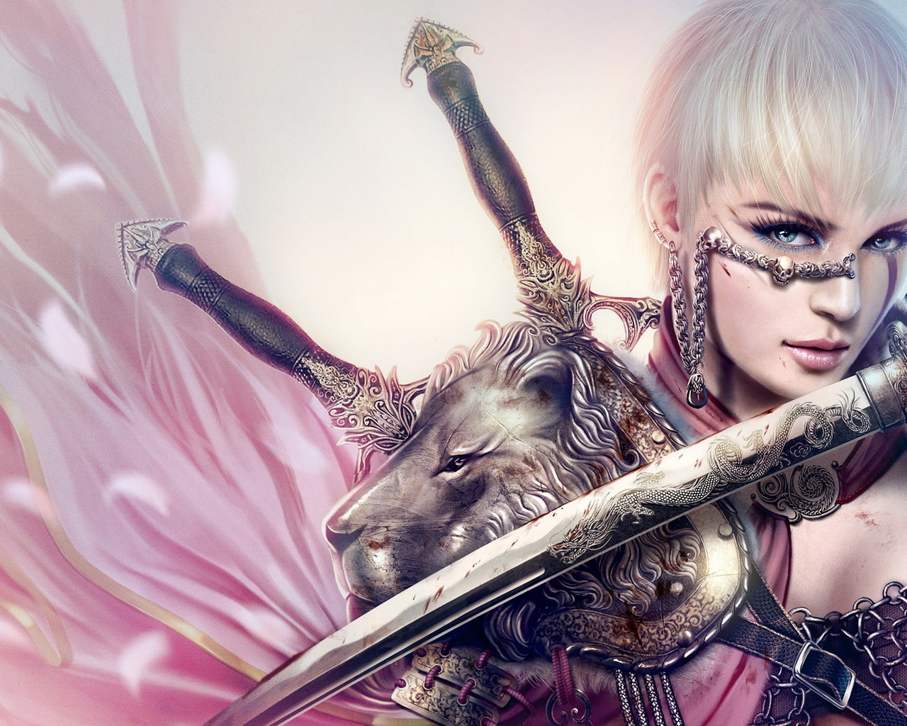 Девушка - воин