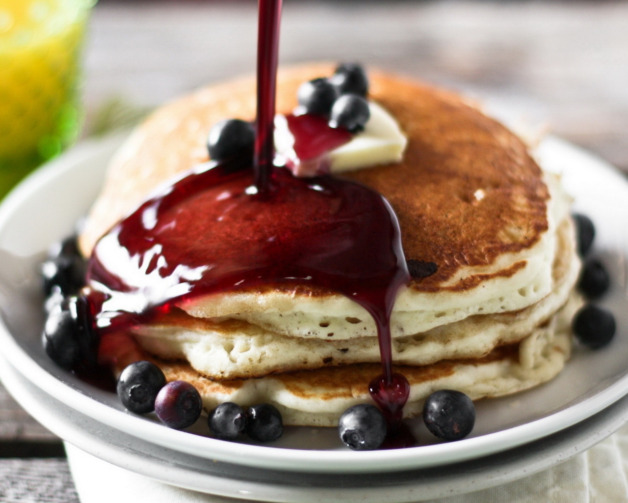 Блинчики с вареньем