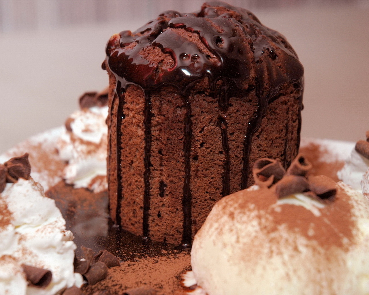 Шоколадный кекс