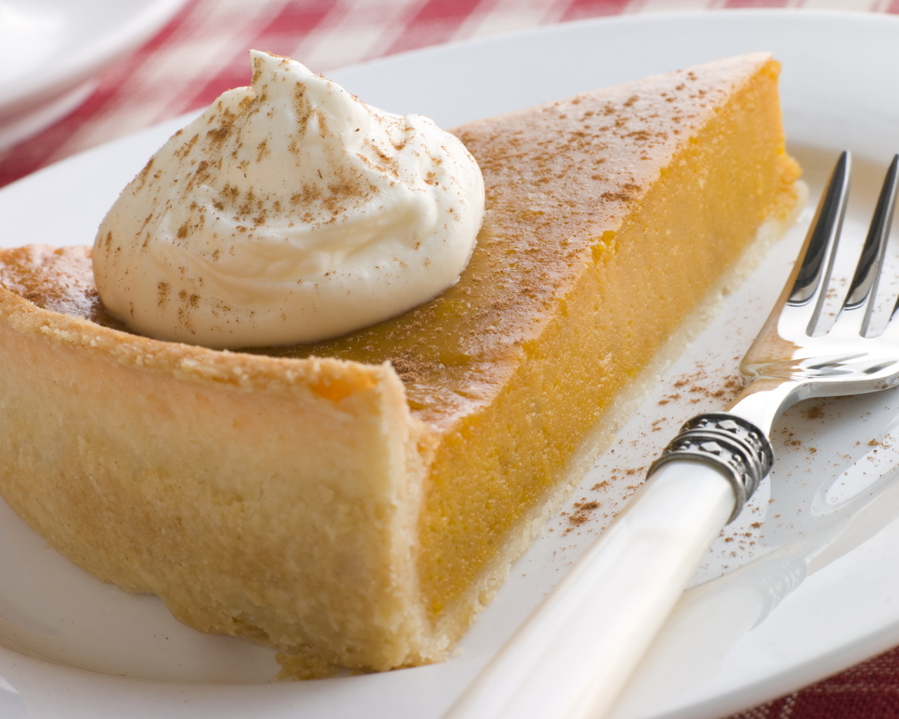 Пирог с кремом