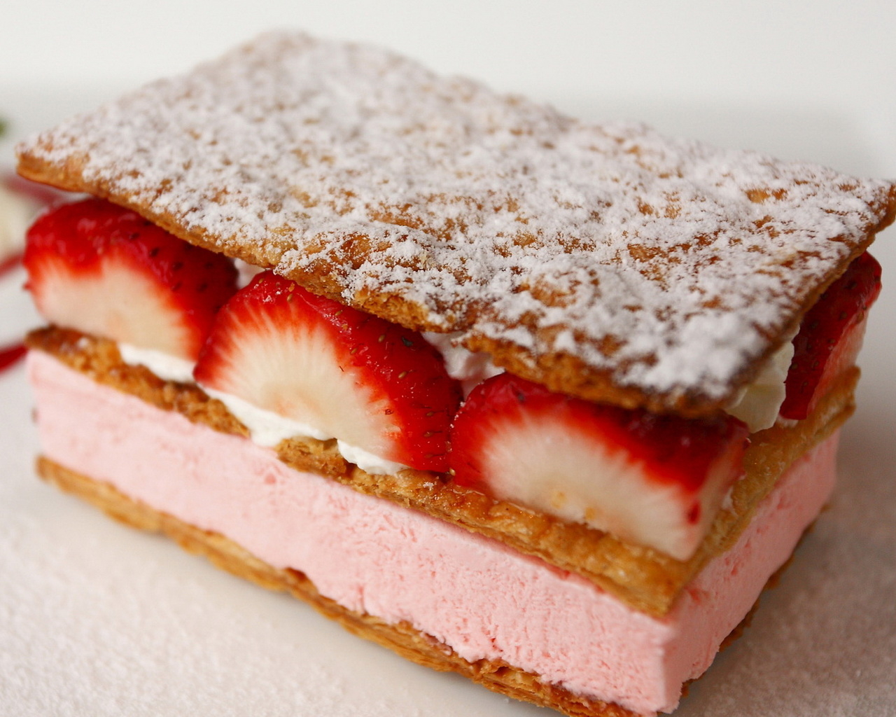 Фруктовое пирожное