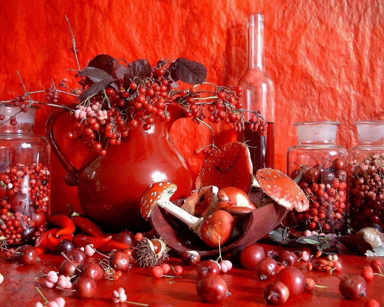 Ягоды и грибочки