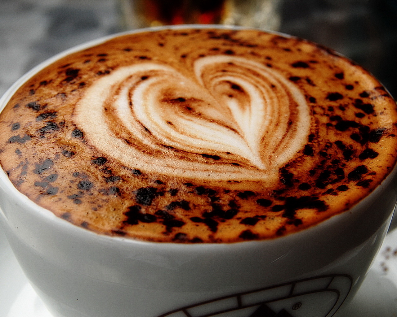 Кофе с сердечком