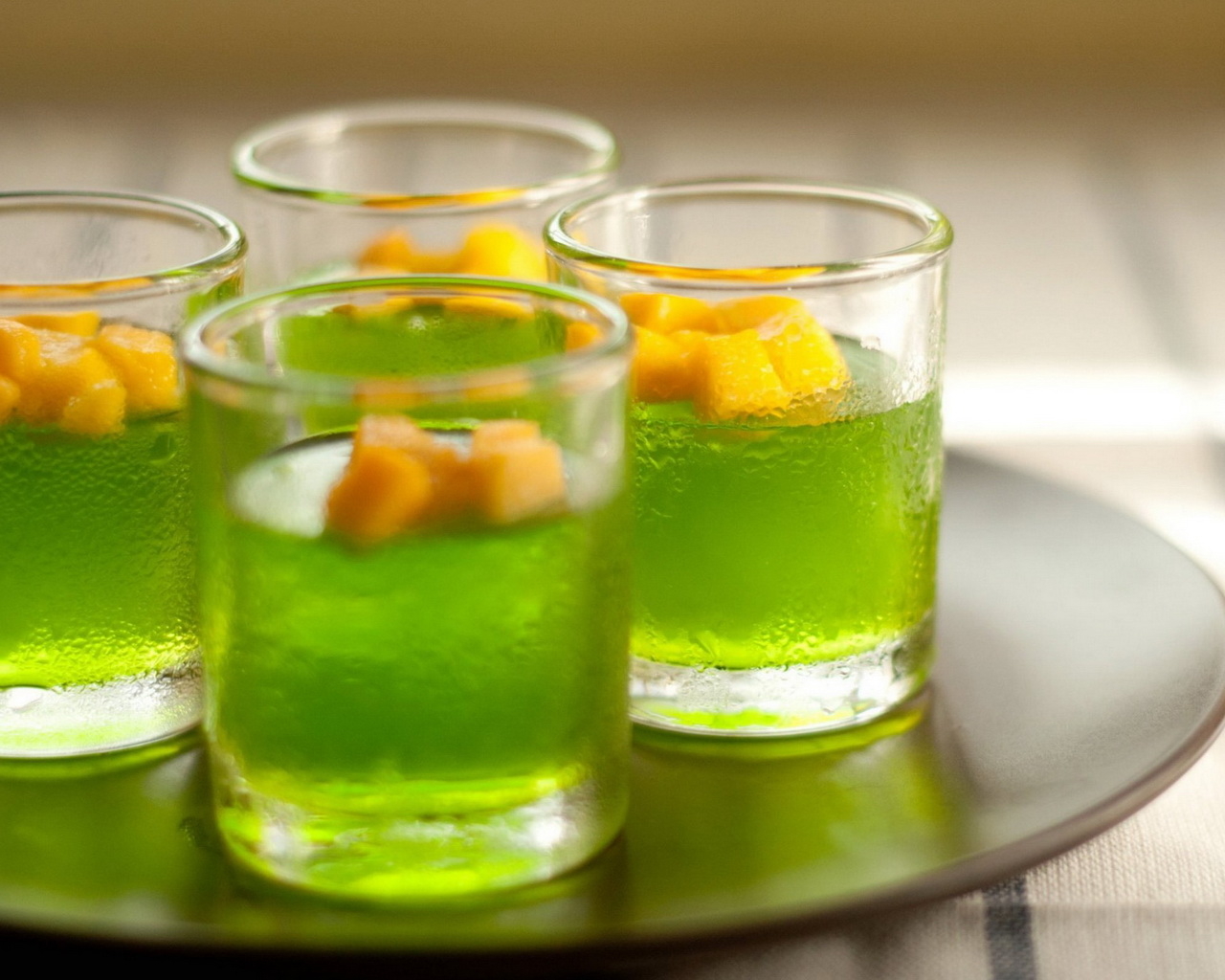 Зеленый коктейль