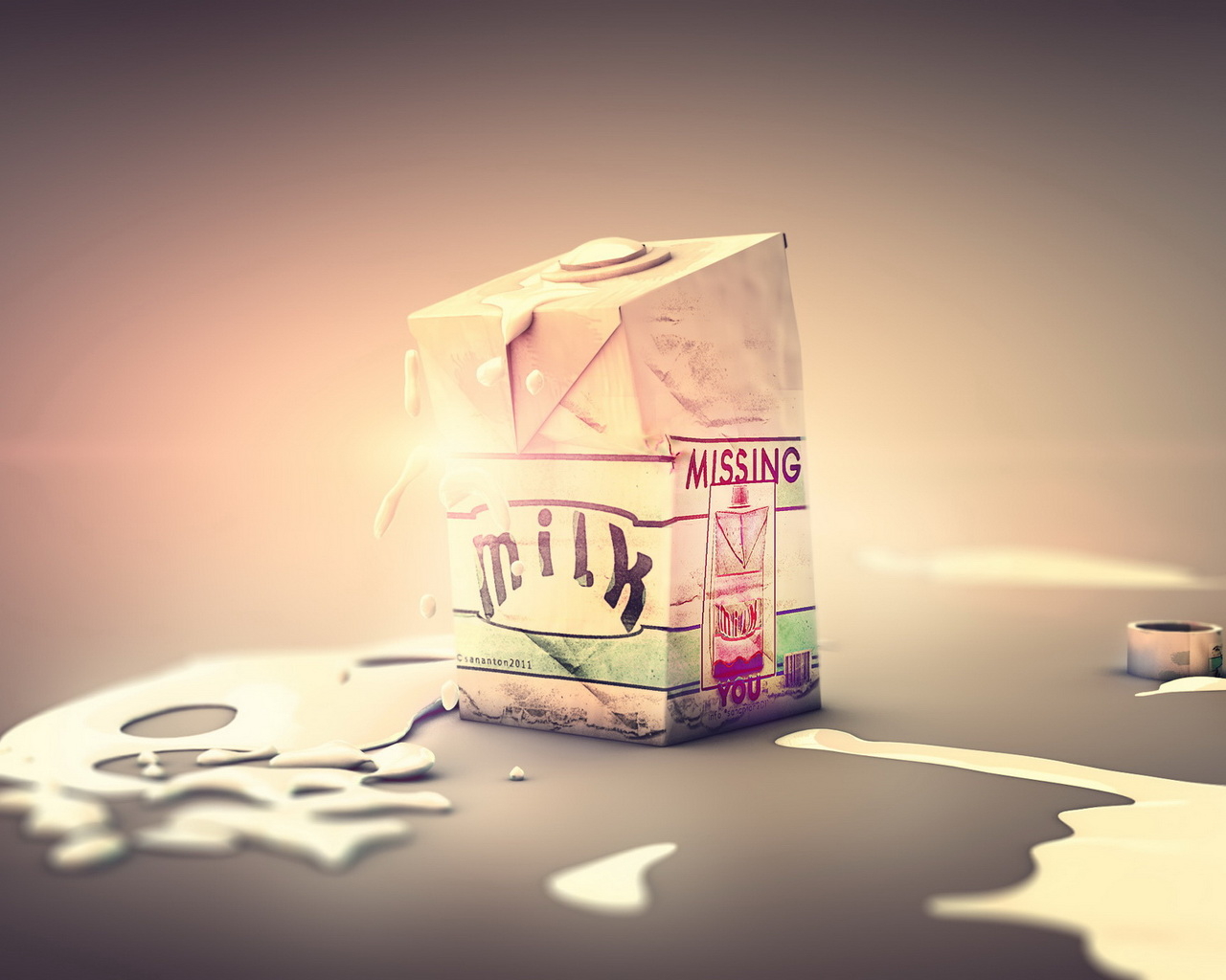 Разлитое молоко