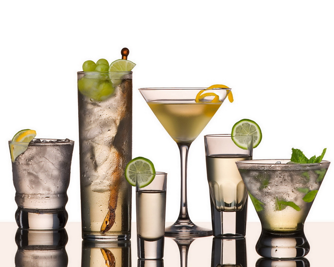 Разные коктейли